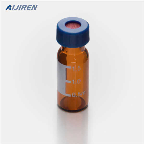 graduated write-on patch glass crimp top vials with high quality